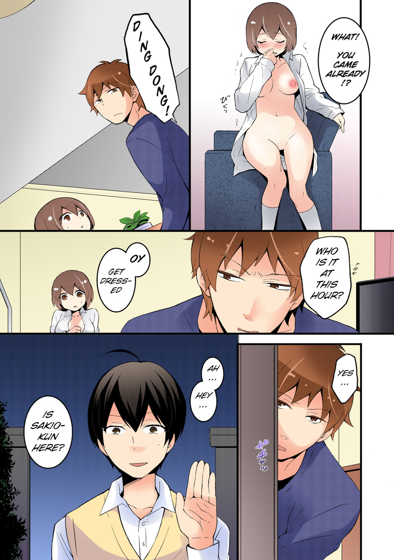 Hentai Manga Comic-Totsuon! Since I've Abruptly Turned Into a Girl, Won't You Fondle My Boobs?-Read-51